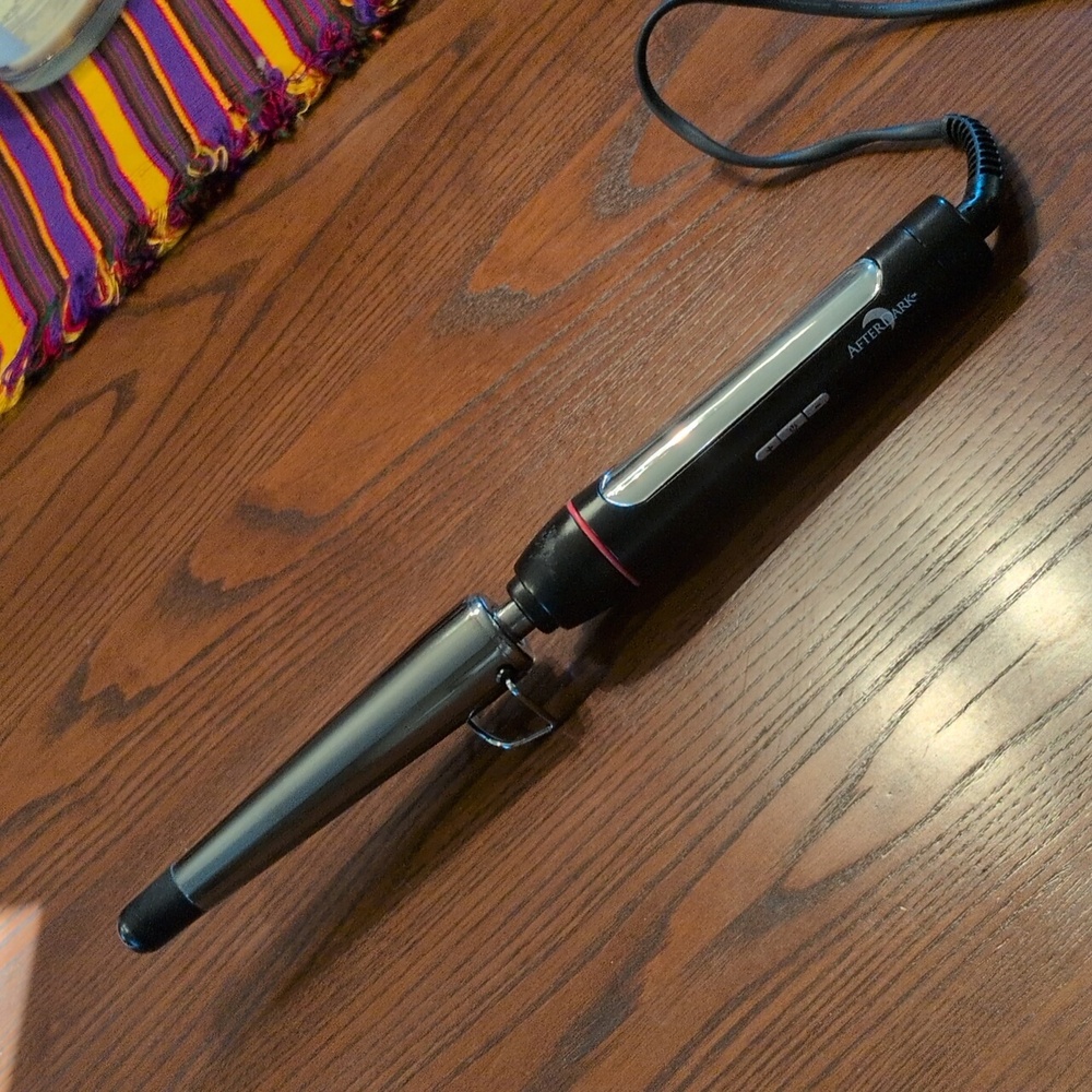 Brazilian Titanium Heat Afterdark Curling Iron